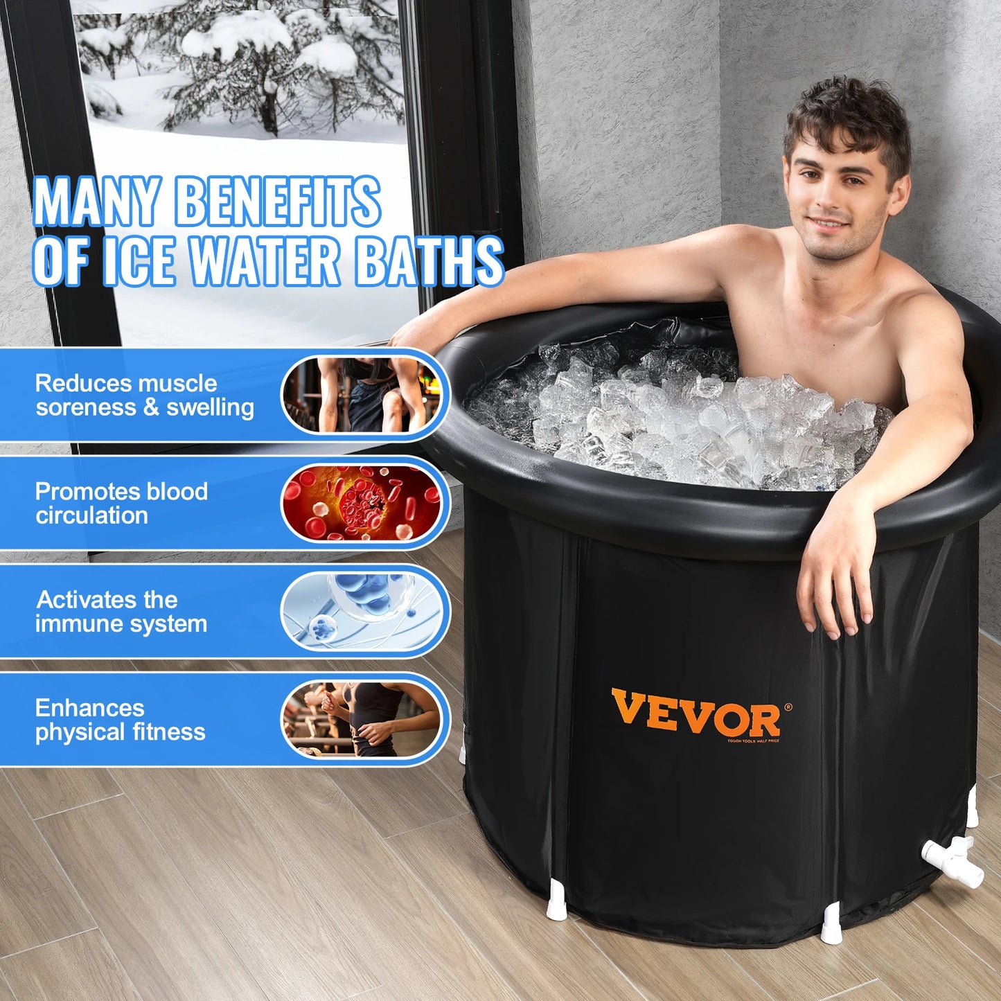 VEVOR Ice Bath Tub